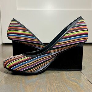 UNITED NUDE designer multicoloured unique heels. Size 39 or 8.5 US (fit small).